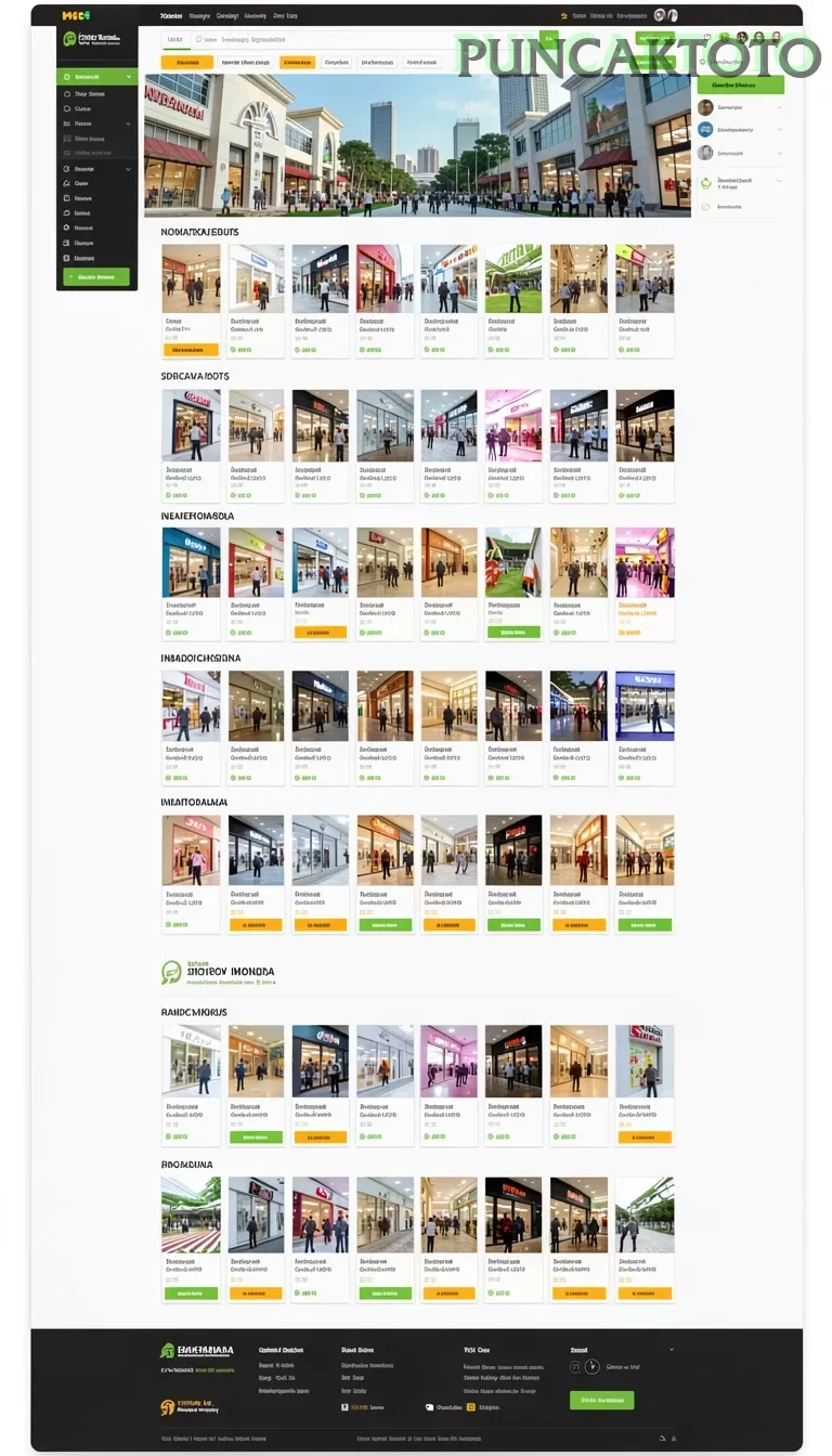 Cuplikan layar V87 — menu navigasi
