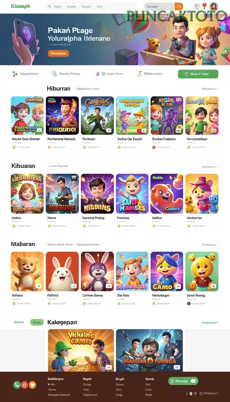 Cuplikan layar QQ222 — menu navigasi